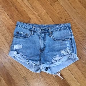 Revolve Nobody Denim Jean shorts